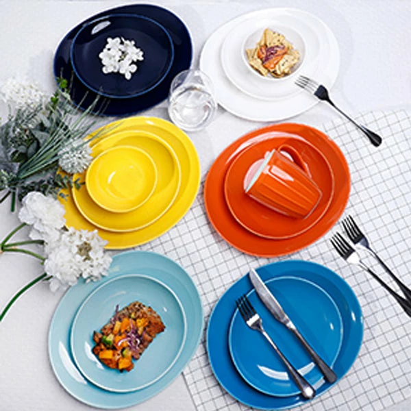 Wholesale π Sweese Hot Assorted Curved Porcelain Plates π 5 Wholesale π Sweese Hot Assorted Curved Porcelain Plates π - Image 3
