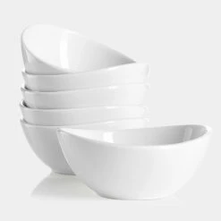 Wholesale 🥰 Sweese White Curve Porcelain Bowls ⌛