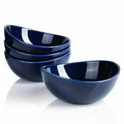 Budget 🥰 Sweese Navy Curved Porcelain Bowls ✔️
