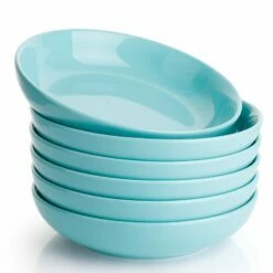 Flash Sale 😍 Sweese Turquoise Porcelain Pasta Bowls 😍 -SWEESE Salles 22oz 6 aeec54ac 37f1 4274 8aff 920c2d53cd29