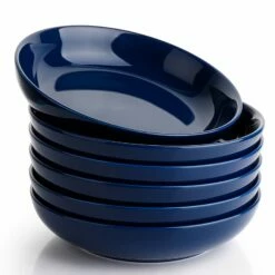 Wholesale 🥰 Sweese Navy Porcelain Pasta Bowls 👏 -SWEESE Salles 22oz 6 f5d03297 f238 449e 9da2 8e5635c8f5b1