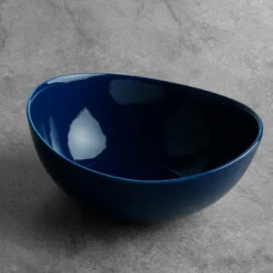 Budget 🥰 Sweese Navy Curved Porcelain Bowls ✔️ -SWEESE Salles 28ozbowl 2