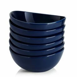 Budget 🥰 Sweese Navy Curved Porcelain Bowls ✔️ -SWEESE Salles 41grONIKncL