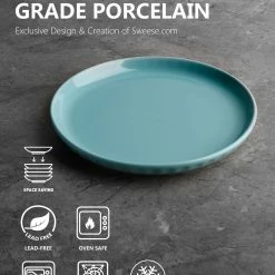 Cheap 💯 Sweese Hot Assorted Fluted Round Porcelain Plates 👏 -SWEESE Salles 43894e0c3e2081f9c7147c7afce24147