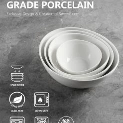 Wholesale 🧨 Sweese 4 Piece Curved Nesting Bowls ⭐ -SWEESE Salles 4 1 daff7bac c645 4543 8a04 8f97eb14c3ef