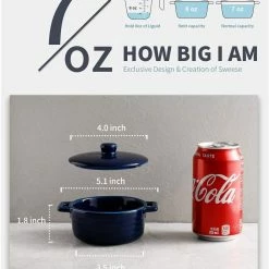 Best deal 🌟 Sweese Round Mini Casserole Dish with Lid 🔔 -SWEESE Salles 61QPthXqaiL. AC SL1500 101c2d5d 8b9a 4bfd a9db 689625cb658d