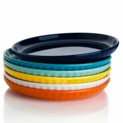 Cheap 💯 Sweese Hot Assorted Fluted Round Porcelain Plates 👏 -SWEESE Salles 6 3cfd079d 803d 4fd8 9daf 72a8ee35dfc4