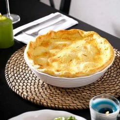 Outlet 🎁 Sweese Color Porcelain Pie Plate with Ruffled Edge 👏 -SWEESE Salles 71UJLBzP5dL. AC SL1500 8000d847 5c38 4c57 87ed 71ef6ad06ad1