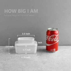 Coupon ⌛ Sweese White French Butter Keeper Crock 😉 -SWEESE Salles 71UwzzRYIvL. AC SL1500