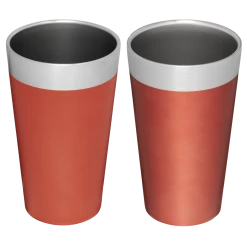 Brand new 🛒 Stanley Adventure Stacking Beer Pint Set | 16 OZ 👍 -SWEESE Salles B2B Web PNG The Stacking Pint Set 16OZ Cinnamon Cinnamon Glow Hero Back