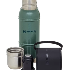 Buy 👏 Stanley Legacy QuadVac™ Thermal Bottle | 1.1 QT 🧨 -SWEESE Salles B2B Web PNG TheQuadvac ThermalBottle1.1QTHammertoneGreen Exploded