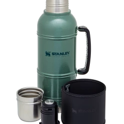 Best Sale 🔥 Stanley Legacy QuadVac™ Thermal Bottle | 2 QT 🔔 -SWEESE Salles B2B Web PNG TheQuadvac ThermalBottle2QTHammertoneGreen Exploded