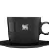 New 🎁 Stanley The DayBreak Cappuccino Cup & Stillness Saucer | 6.5 OZ 🤩 -SWEESE Salles Cappucino Cup Stillness Saucer 6 5OZ Matte Black Front 88fad363 f341 4046 a4ff 88802508f8d9