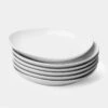 Deals β Sweese White Curved Porcelain Plates π€© 1 Deals β Sweese White Curved Porcelain Plates π€© -SWEESE Salles Dessert plate set 6 white