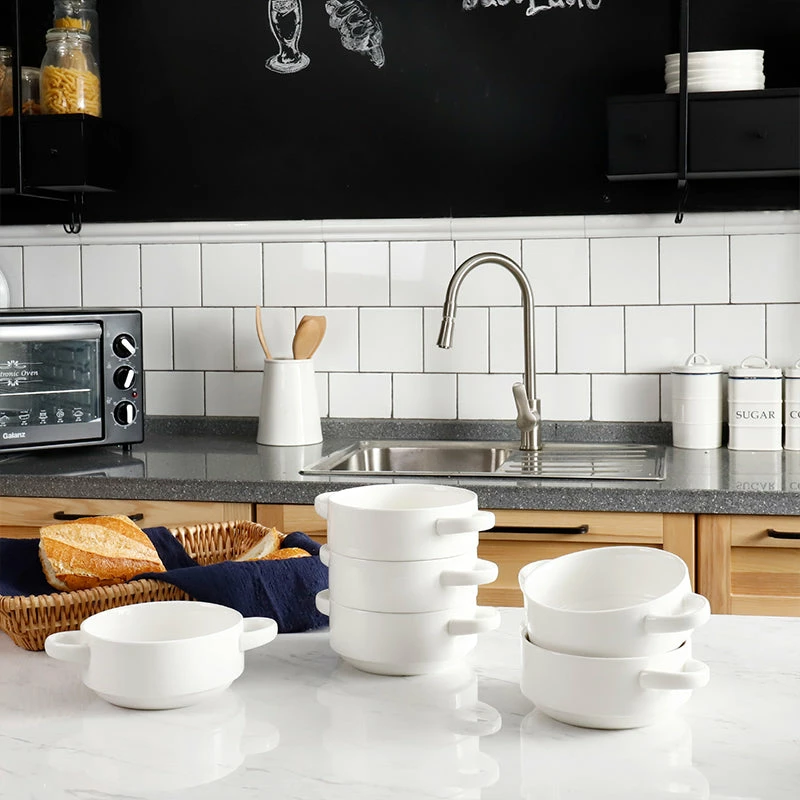 Wholesale π Sweese Porcelain Soup Bowls with Handles π 4 Wholesale π Sweese Porcelain Soup Bowls with Handles π - Image 2