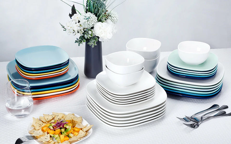 Top 10 β Sweese Turquoise Porcelain Fluted Bowls, Set of 4 𧨠5 Top 10 β Sweese Turquoise Porcelain Fluted Bowls, Set of 4 𧨠- Image 3