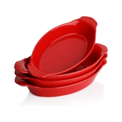 Buy 🌟 Sweese Porcelain Oval Au Gratin Pans 🥰 -SWEESE Salles OvalAuGratinPans