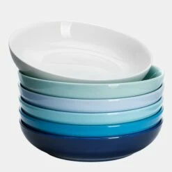 Outlet 😉 Sweese Blue Assorted Porcelain Pasta Bowls 🥰