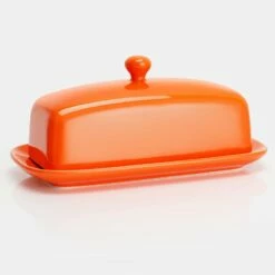 Outlet ⭐ Sweese Porcelain Rectangle Butter Dish with Lid ✔️ -SWEESE Salles Porcelain Butter Dish with Lid Orange 1024x1024 ccb26cc7 be9a 4215 9312 f3f3b8a3df6c