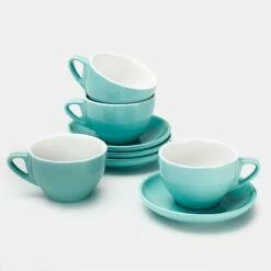 Best Sale 👍 Sweese Porcelain Coffee Cup and Saucer Set 🔥