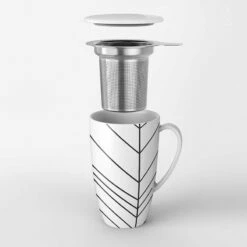 New 🎉 Sweese Porcelain Tea Mug with Infuser 🥰 -SWEESE Salles Porcelain Tea Mug with Infuser and Lid 1024x1024 6b0bfb79 96fd 42ef bcb1 654011e21c6a