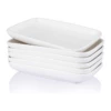 Best Sale 🎉 Sweese Rectangular Salad Plates, Set of 6 🌟 -SWEESE Salles RectangulardessertPlates 3