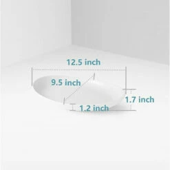 Promo 👍 Sweese Curved Serving Platters, Set of 2 🎉 -SWEESE Salles ServingPlatters