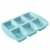 Best Sale 🔥 Sweese Square Muffin Pan 🌟 1 Best Sale 🔥 Sweese Square Muffin Pan 🌟 -SWEESE Salles SquareMuffinPan Single Turquoise
