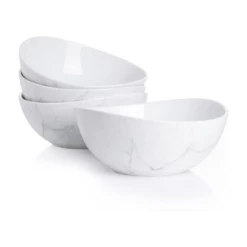 Cheapest π Sweese Marble Pattern Porcelain Bowls β€οΈ