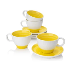 Cheap ✔️ Sweese Gradient Tea Cups and Saucers ✨ -SWEESE Salles ceramicteacupsandsaucers 5