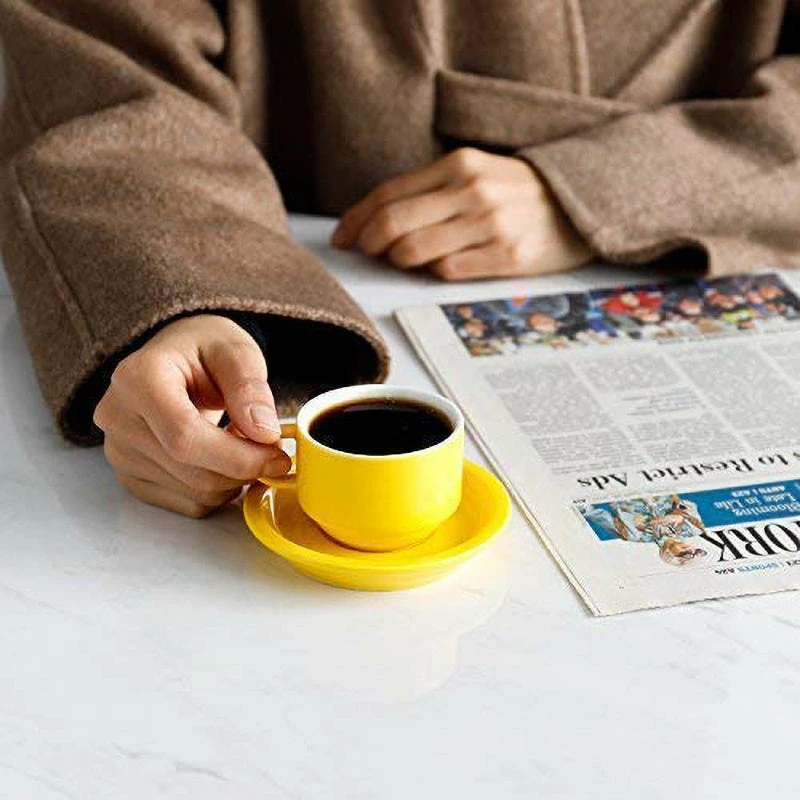 Flash Sale 🥰 Sweese 2.5 Ounce Porcelain Espresso Cups with Rack 😉 - Image 4