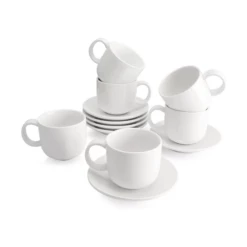 Best reviews of 🔥 Sweese 6 Ounces Porcelain Cappuccino Cups with Saucers ✨ -SWEESE Salles cupswithsaucers dd8d8a68 25d4 4e7e 88f9 906cbf517af8