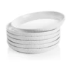 Discount 😉 Sweese Ceramic Fluted Plates 💯 -SWEESE Salles flutedplates