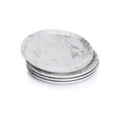 Best deal 💯 Sweese Marble Pattern Porcelain Plates ✔️ -SWEESE Salles marbleplates 2