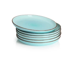 Best Pirce ⭐ Sweese Gradient Porcelain Plates, Set of 6 😍 -SWEESE Salles porcelainplates 1