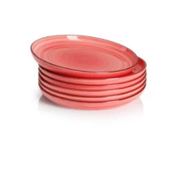 Best Pirce ⭐ Sweese Gradient Porcelain Plates, Set of 6 😍 -SWEESE Salles porcelainplates 3