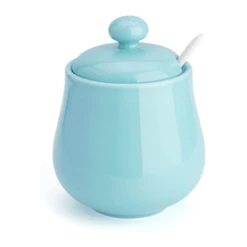 Cheapest 💯 Sweese Porcelain Sugar Bowl with Spoon and Lid 🔥