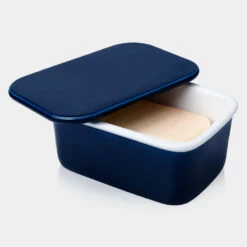 Budget 🎉 Sweese Porcelain Butter Dish with Lid 👍 -SWEESE Salles sweese butter dish navy