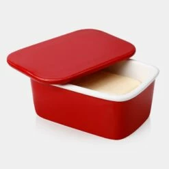 Budget 🎉 Sweese Porcelain Butter Dish with Lid 👍 -SWEESE Salles sweese butter dish red c89ca63d 1b74 4188 a08d 438a6b7ebfad