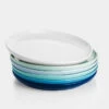 Best Pirce ❤️ Sweese Blue Assorted Round Porcelain Plates 😍 -SWEESE Salles sweese round dinner plates 10 inch 2