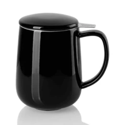 Budget 🧨 Sweese Bun Porcelain Tea Infuser Mug ✔️ -SWEESE Salles teamug20oz